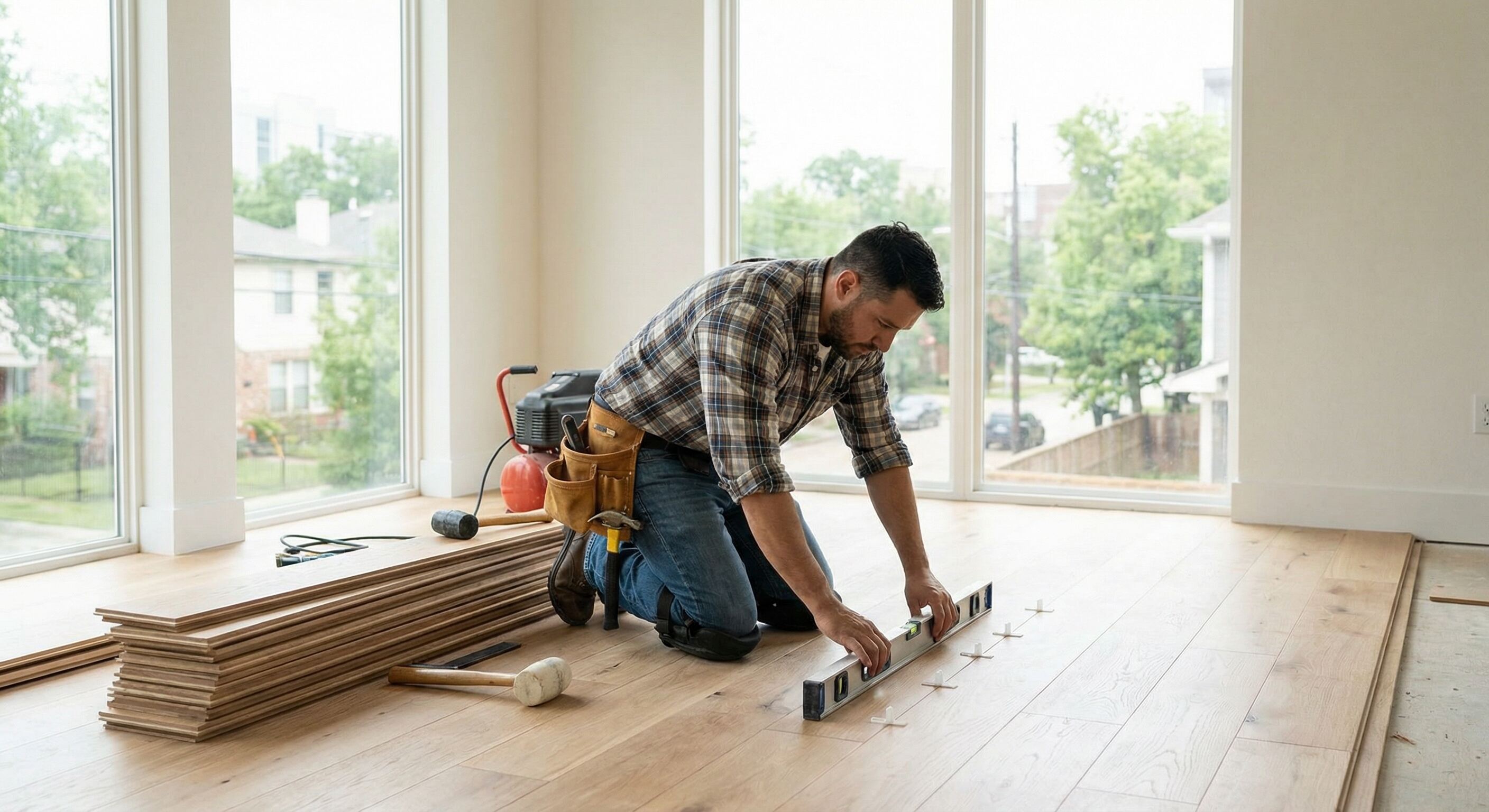 Hardwood Floor Installation Houston