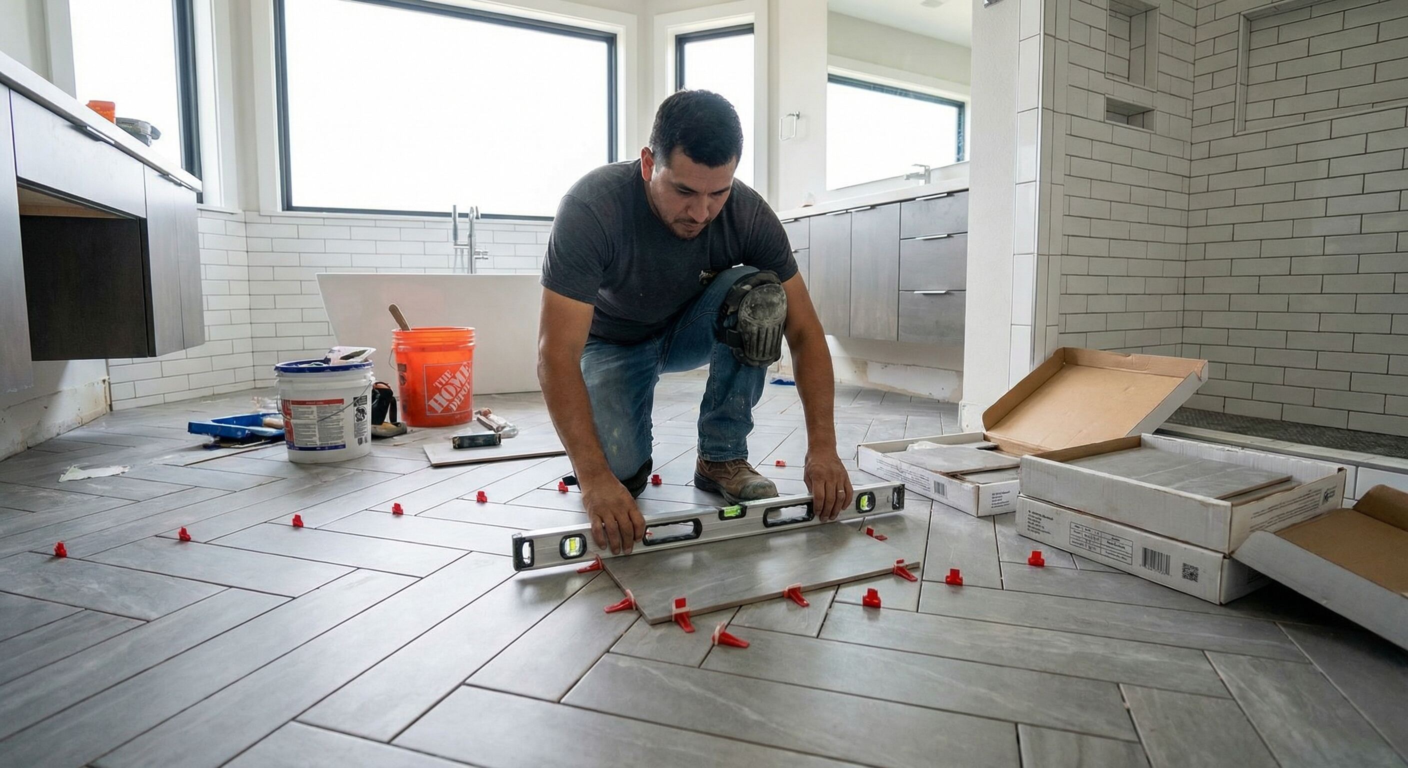 Porcelain Tile Installation Houston