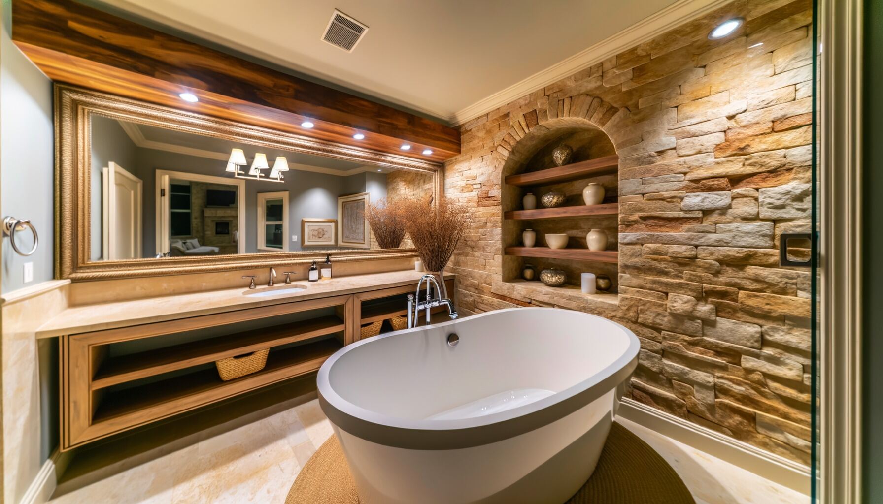 Spa-Style Bathroom - The Woodlands, TX
