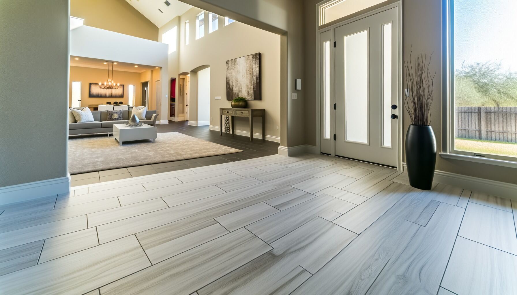 Tile Flooring Project