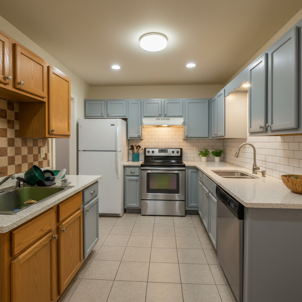 Houston Kitchen Before