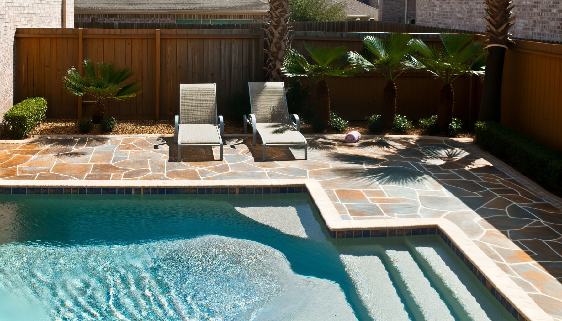 Pool Deck Pavers - Katy, TX
