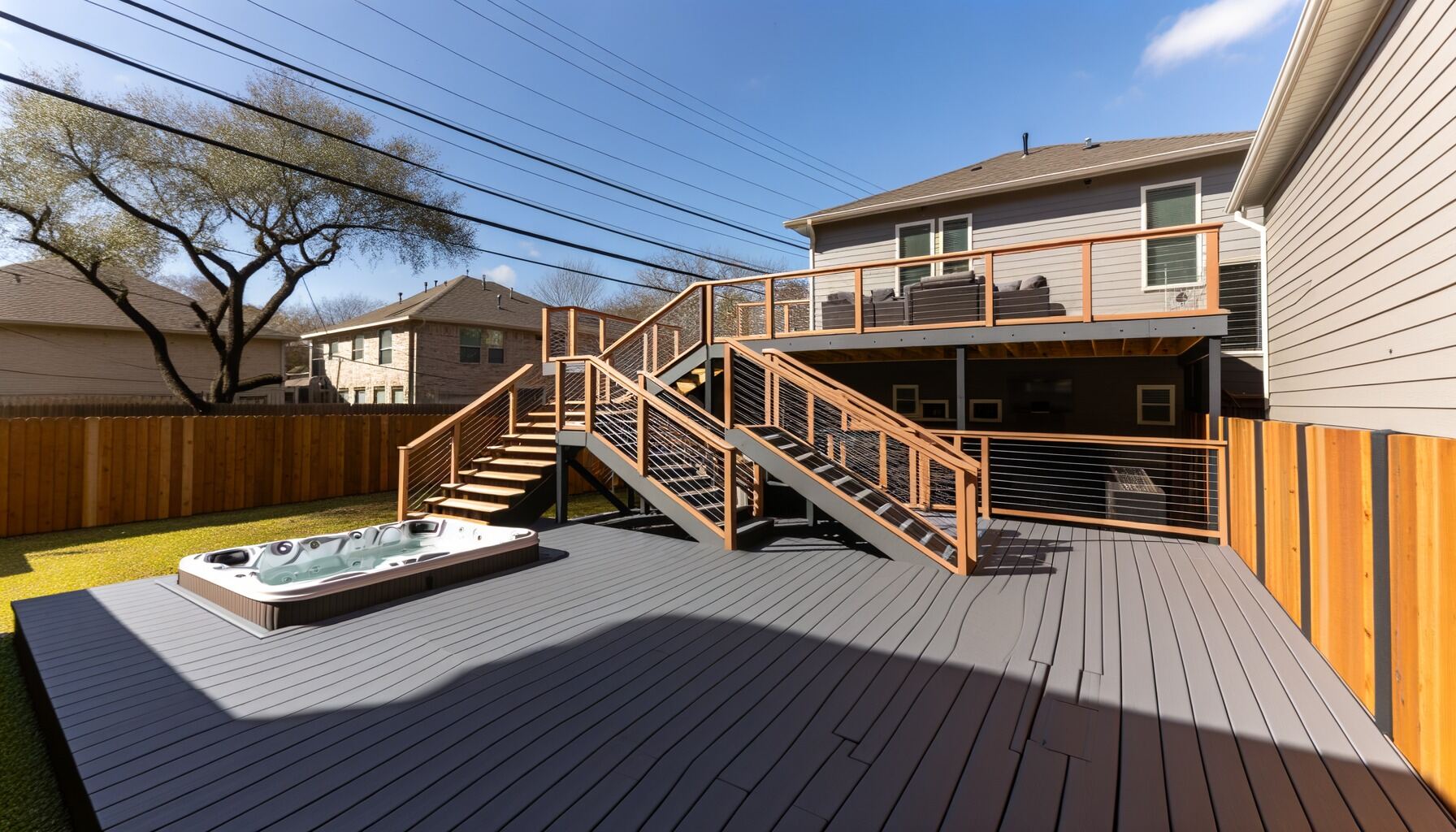 Multi-Level Deck - Cypress, TX