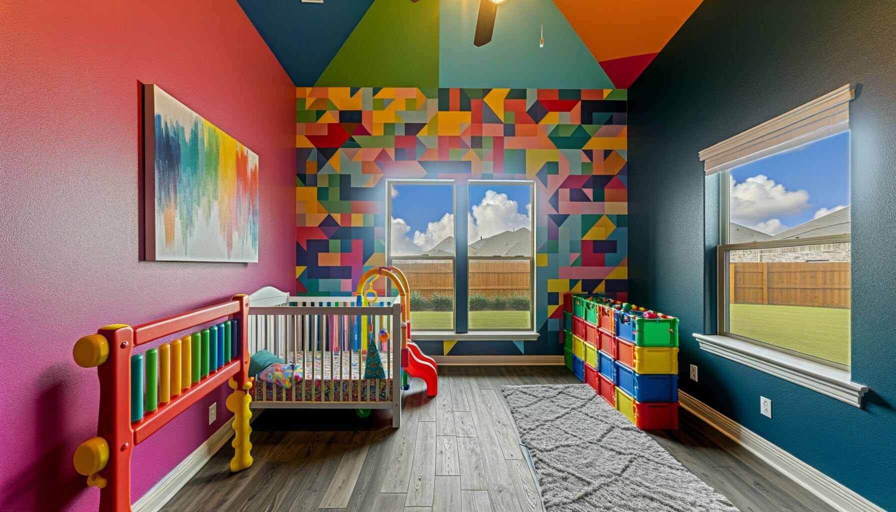 Kids Playroom Color - Pearland, TX